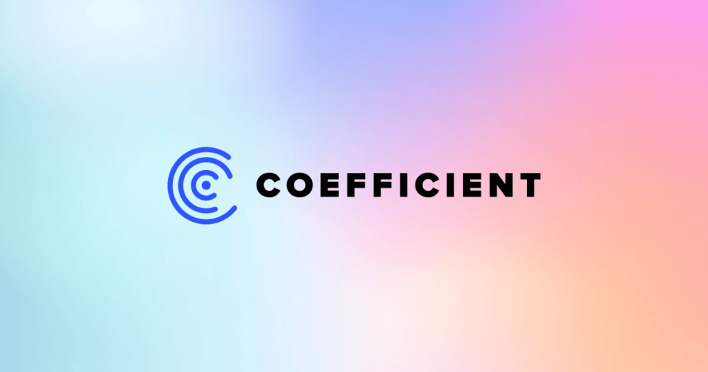 Top 11 AI Tools For Google Sheets 9 coefficient